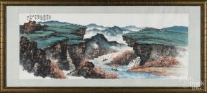 SHI BAI Lou 1918-2010,landscape,Pook & Pook US 2016-11-11