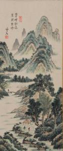 SHI HONG Wen 1960,Chinese landscape,888auctions CA 2018-07-05