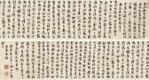 SHI Jin 1614-1680,Poem in Calligraphy,1673,Christie's GB 2006-11-27