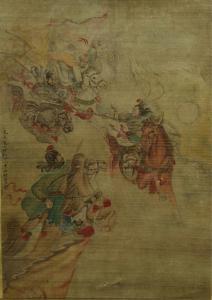 SHI ZHUO Li,Warriors in battle,888auctions CA 2013-08-15