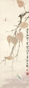 SHIBAI LOU 1918-2010,Insects and Leaves,1987,Christie's GB 2023-06-02