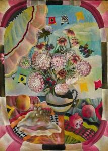 SHIBANOVA NATALIA 1948,Still Life with Flowers,1981,MacDougall's GB 2007-06-15