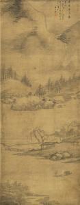 SHIBIAO ZHA 1615-1698,Landscape,Bonhams GB 2022-03-21