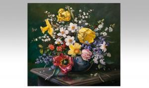 SHIEL Elwyn 1909-1996,Floral Still Life,1966,Gerrards GB 2012-07-26