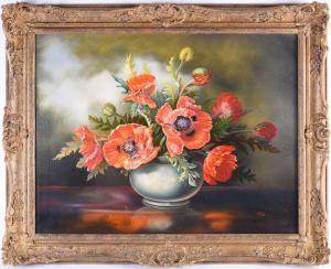 SHIEL Ethelwin,a still life floral study,20th century,Dawson's Auctioneers GB 2020-12-09