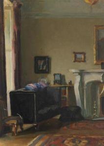 SHIELDS Harry G 1859-1935,Drawing Room, Eton Terrace, Edinburgh,Bonhams GB 2020-10-14