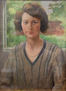 SHIFFNER Eleanor Barbara Georgina,'Vivien', Portrait of a lady,Andrew Smith and Son 2023-07-08