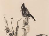 SHIHUI Niu 1628-1672,Raven and Bamboo,Auctionata DE 2014-12-12