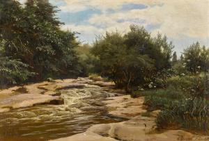 SHILDER Andreij Nikolaevitch 1861-1919,Forest Stream,Sotheby's GB 2021-11-30