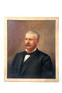 SHILEY Sylvester 1854-1924,portrait of a gentleman,Garth's US 2014-02-07