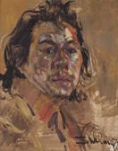 SHILLING Arthur 1941-1986,Self Portrait,Walker's CA 2017-12-12