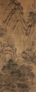 SHILONG MO 1537-1587,Landscape with Figures,Bonhams GB 2021-03-15