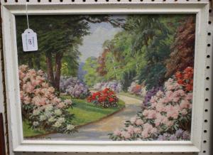 SHILTON c p,Rhododendron Dell, Kew Gardens,Tooveys Auction GB 2018-04-18