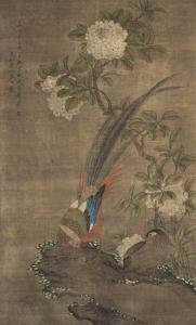 SHILU JU 1700-1800,PHEASANTS AND BLOSSOM,Christie's GB 2017-05-12