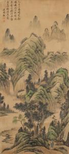 SHIMIN WANG 1592-1680,mountainous landscape,888auctions CA 2022-09-08