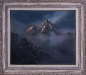 SHIMIZU Mitsuki 1905-1986,MOUNTAIN STORM,Clark Cierlak Fine Arts US 2023-04-05