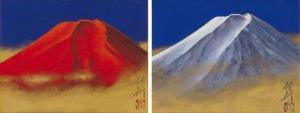 SHIMIZU Nobuyuki,Red Mt. Fuji,Mainichi Auction JP 2023-08-03