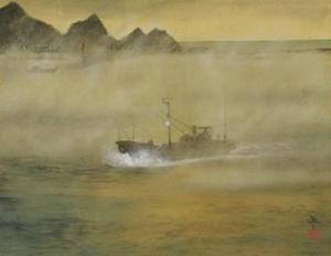 SHIMIZU Takashi 1897,morning mist,Mainichi Auction JP 2023-05-26