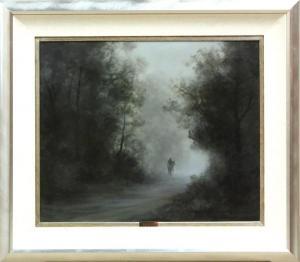 SHIMUZU Mitsu Zo 1905-1986,Rider in the Mist,Clars Auction Gallery US 2011-08-07