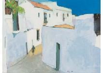 SHINDO Ban,White Spain (early afternoon in Arcos),1971,Mainichi Auction JP 2020-10-09