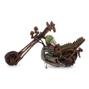 SHINOHARA Ushio 1932,SCULPTURE OF MOTORCYCLE,1993,New Art Est-Ouest Auctions JP 2023-12-20