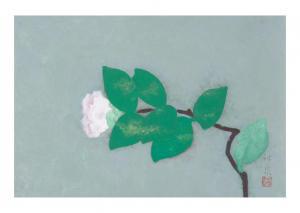 SHINSEN Tokuoka 1896-1972,CAMELLIA,Ise Art JP 2022-02-19