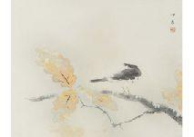 SHINSEN Tokuoka 1896-1972,Frosty autumn,Mainichi Auction JP 2021-09-03