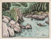 SHINTARO TAKEDA 1886-1957,Horai (Rocks),Christie's GB 1999-03-23