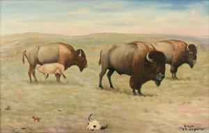 SHIPSHEE LOUIS 1896-1975,Bison,Simpson Galleries US 2023-09-23