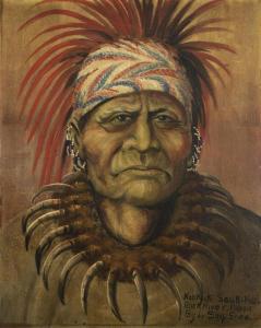 SHIPSHEE LOUIS 1896-1975,Keokuk Sauk-Fox,Santa Fe Art Auction US 2020-08-22