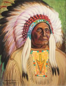 SHIPSHEE LOUIS 1896-1975,Old Bull Sioux,Jackson's US 2015-11-17