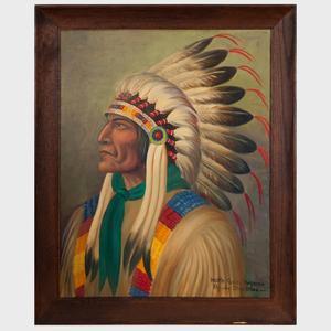 SHIPSHEE LOUIS 1896-1975,Wolf Robe-Cheyenne,Stair Galleries US 2022-09-08