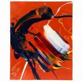 SHIRAGA Kazuo 1924-2008,FLOATING FLAG,New Art Est-Ouest Auctions JP 2009-11-25