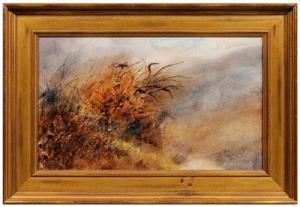 SHIRLEY M. J 1900-1900,Wild grasses and flowers,Brunk Auctions US 2010-05-01