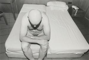 SHIRMAN Simcha 1947,Figure Sitting on the Bed,Tiroche IL 2023-01-28