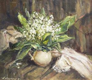 SHIROKOV Andrey M 1960,Still life of Flowers,2011,Rosebery's GB 2012-10-20