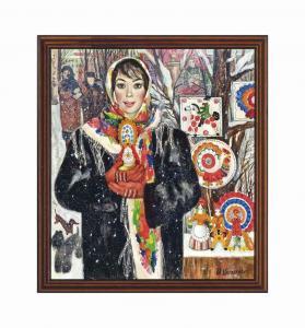 SHIROKOVA Inna Alexeyevna 1937,The souvenir seller (Anya Laletina),1972,Christie's GB 2014-06-03