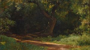 SHISHKIN Ivan Ivanovitch 1831-1898,In the Old Park,1891,Shapiro Auctions US 2022-10-15
