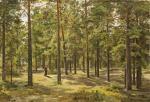 SHISHKIN Ivan Ivanovitch 1831-1898,Young Girl in a pine forest,1889,Russian Seasons RU 2012-11-23