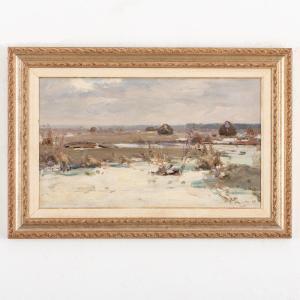 SHISHKO Sergei 1911-1997,Paesaggio invernale,1958,Wannenes Art Auctions IT 2023-10-24