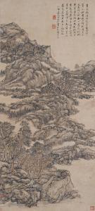 SHISHU FANG 1692-1751,Landscape,33auction SG 2018-11-04