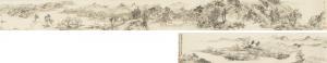 SHISHU FANG 1692-1751,RETURNING STUDIO WITH BOOKS,1746,Sotheby's GB 2016-09-15