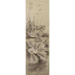 SHISHU Tang 1831-1902,foliage and birds,Ripley Auctions US 2018-10-27