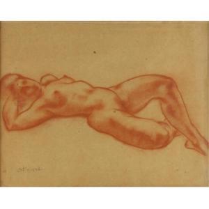 Shiva Ramon 1893-1963,Female nude figure study,Ripley Auctions US 2019-07-20