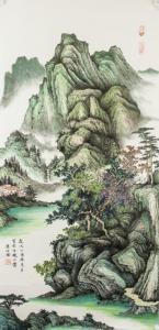 SHIYU Liang 1945,Mountainous landscape,888auctions CA 2018-05-10