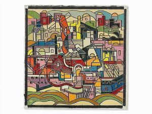 SHKRED Oleg 1956,Colorful Musical Composition „town,2015,Auctionata DE 2016-06-30
