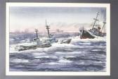 SHOGREN Kinley T 1924-1991,Ships at Sea,Gray's Auctioneers US 2009-06-20