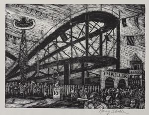 SHOKLER Harry 1896-1978,Thriller, Coney Island,Bellmans Fine Art Auctioneers GB 2023-11-21