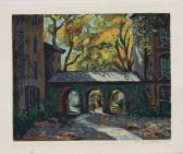 SHOKLER Harry 1896-1978,Triple Arch,1945,Clars Auction Gallery US 2009-03-07