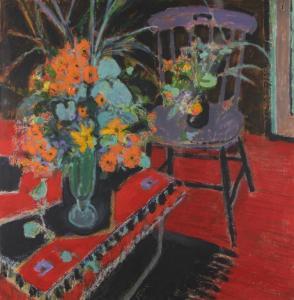 SHORE Jack 1922-2008,TWO POTS OF FLOWERS,Mellors & Kirk GB 2019-03-20